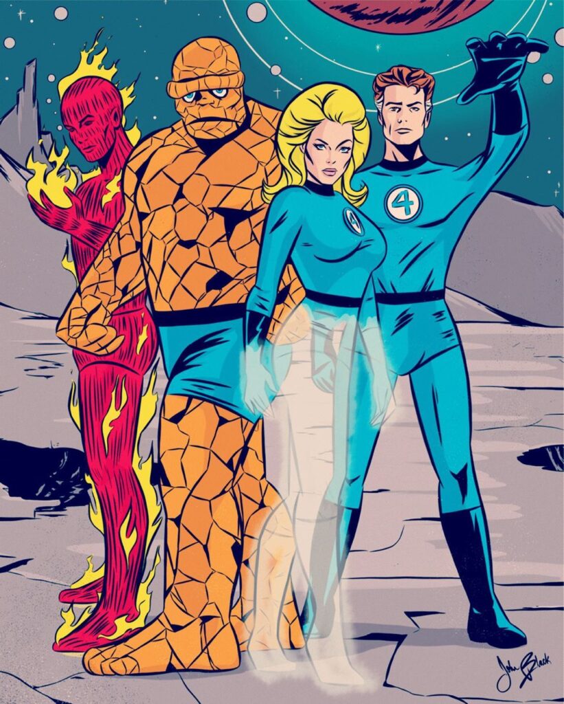 4 Fantasticos comic