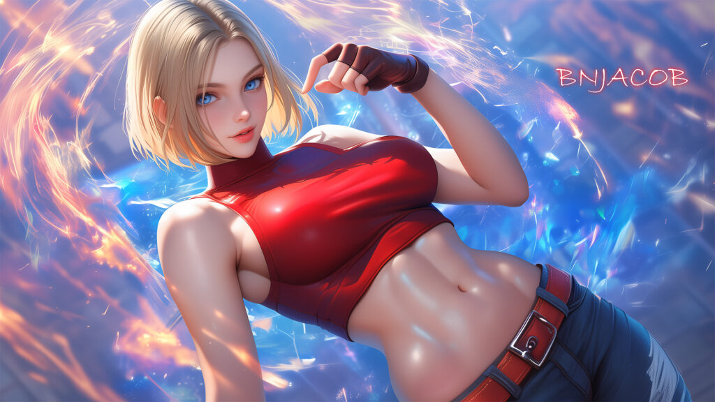 King of Fighters Blue Mary