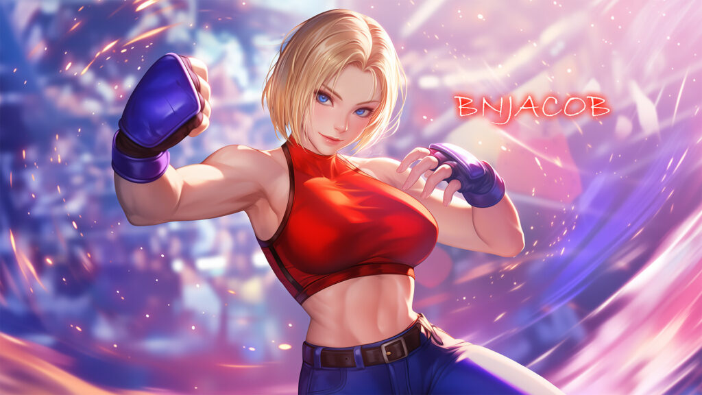 King of Fighters Blue Mary